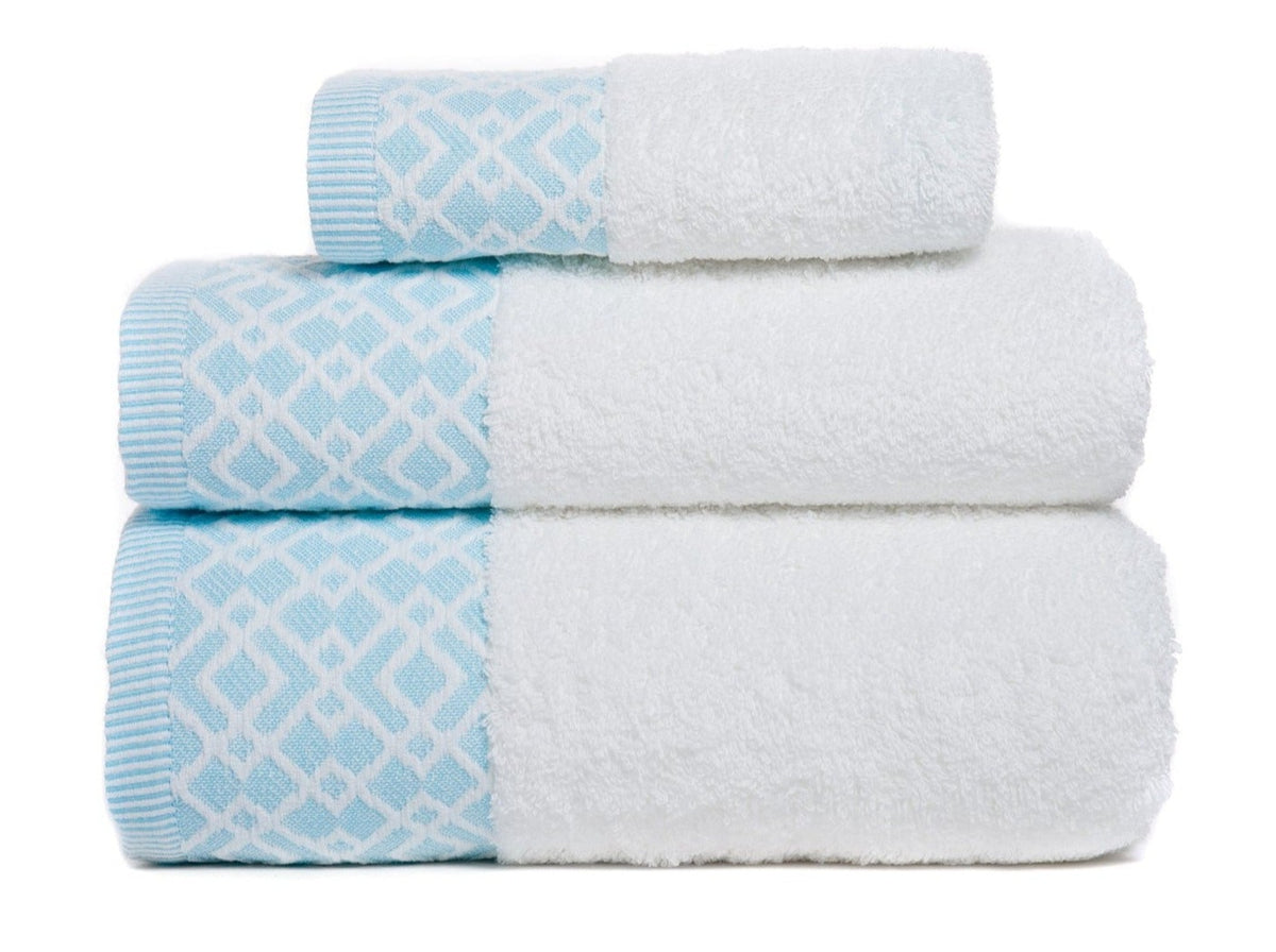 Lot de 3 serviettes de bain Milena 100% coton bio 500gr/m²
