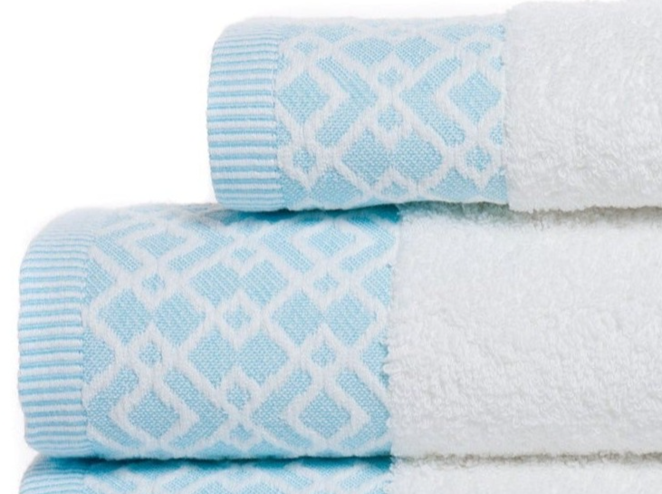 Juego de 3 toallas de baño Milena 100% algodón orgánico 500gr/m²
